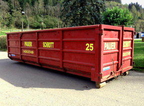 Containerservice von Pauer Metall u. Schrottverwertungs- GmbH